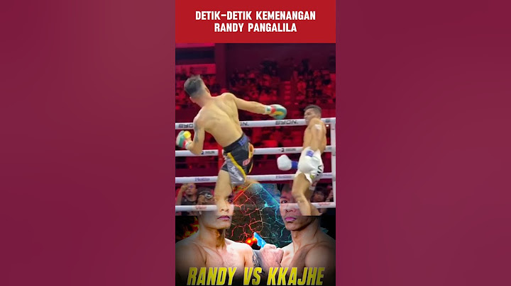 Detik-detik Kemenangan Randy Pangalila Vs Kkajhe #shorts
