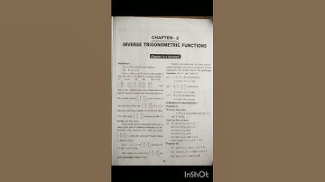 class-12, Important Inverse trigonometry formula & properties#inversetrigonometry #class12maths