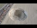 Giant sinkhole open up in Turkey's central Konya province