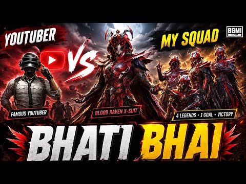 Youtuber vs my squad 🥵 live streamer 😒 #bgmi 