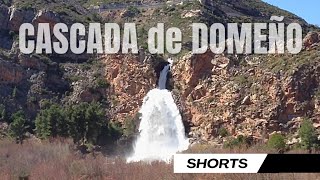 La impresionante Cascada de Domeño, en Valencia - #SHORTS