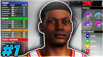 NBA 2K20 My Career EP 1 - The Best Point Guard Shot Creator Build