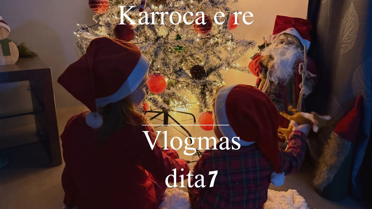 VLOGMAS 7 | Karroca e re e bebit & blerjet nga pazari