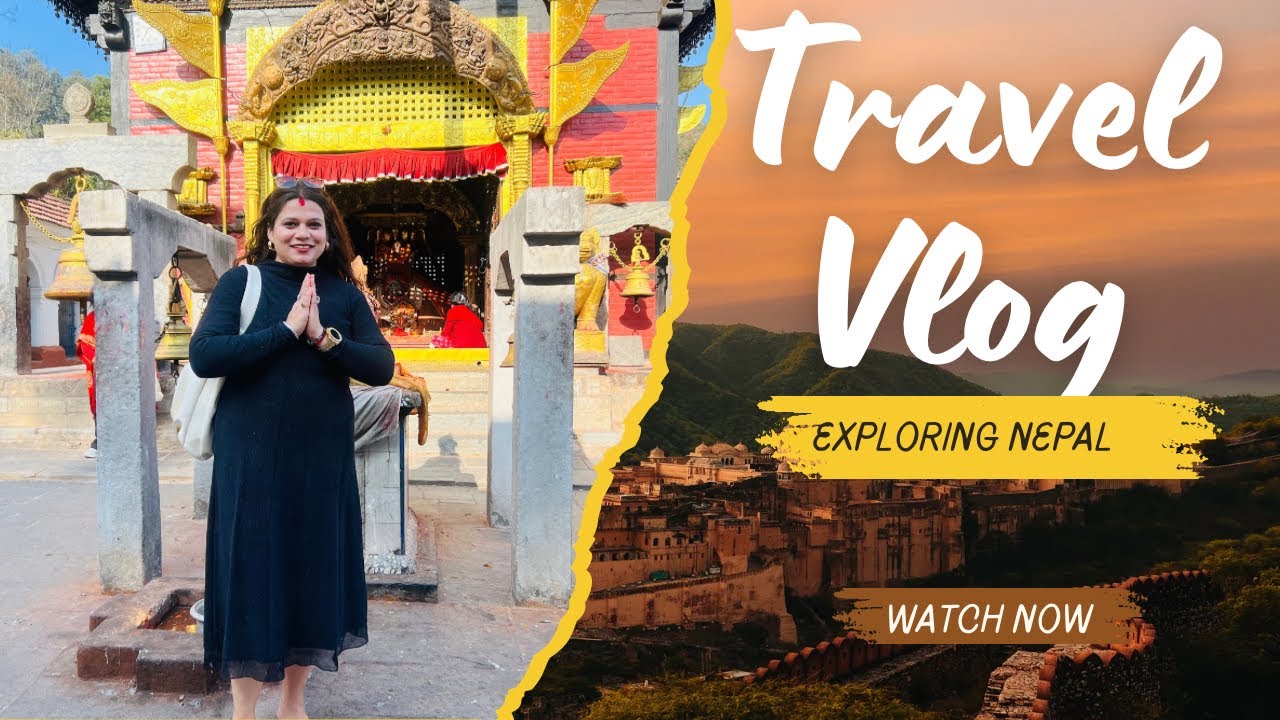 Aaj gaye Mandir & Rope Bridge 📍| Another Day of Exploring Nepal🇳🇵