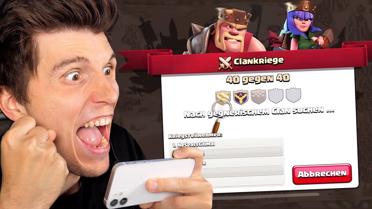 DEUTSCHE GEGNER mit SUPER MINER im Clankrieg gefunden (Clash of Clans)