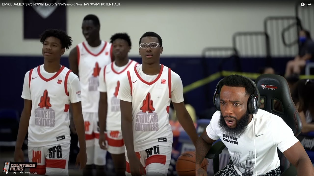 BRYCE JAMES IS GONNA BE A PROBLEM! IS HE 6'6 NOW!?! - YouTube BRYCE JAMES IS GONNA BE A PROBLEM! IS HE 6'6 NOW!?! - YouTube