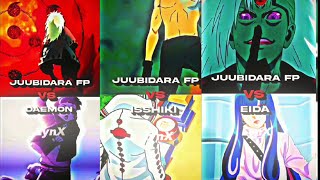 Juubidara Vs Isshiki, Eida, Daemon Juubidara