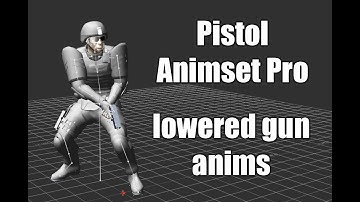 Pistol Animset Pro - Addon 2.6 - Lowered Gun
