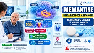 Memantine Explained | Mechanism, Uses, Side Effects, NMDA & Alzheimer’s