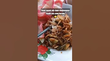 Kalian suka daun singkong juga nggak ? #mukbang #asmr #food #reviewmakanan #pecel