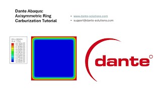 Abaqus Heat Treatment Simulation: Gas Carburization Model Tutorial