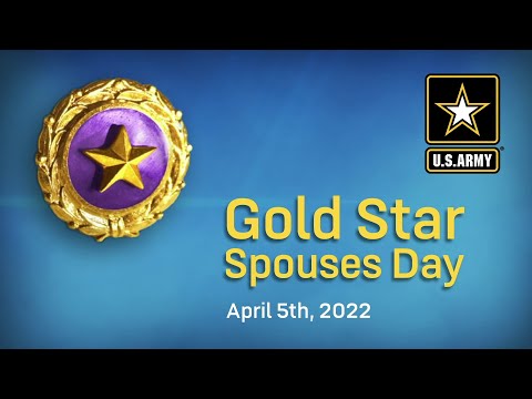 Gold Star Spouses Day