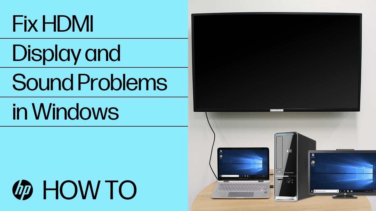 How To Connect Your Laptop To The TV Using HDMI Cable - 2021 Update, WINDOWS 10