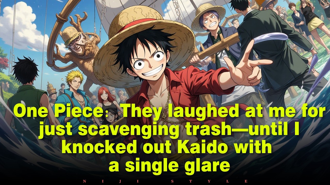 One Piece：They laughed at me for just scavenging trash—until I knocked out Kaido with a single glare