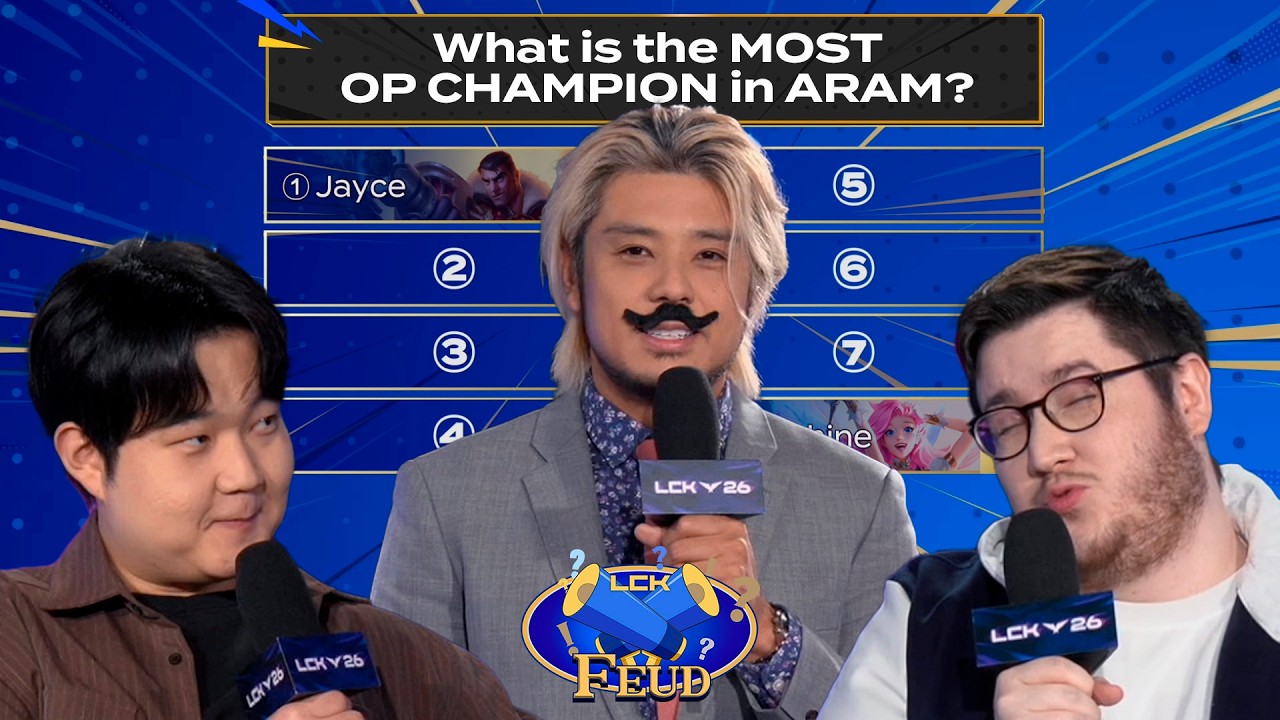 What is the MOST OP Champion in ARAM? Survey says... | LCK FEUD Ep.3