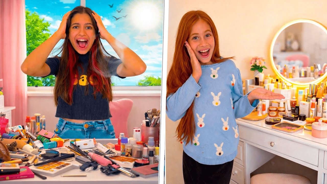 ORGANIZANDO MINHA NOVA PENTEADEIRA ( Susu e família ) 