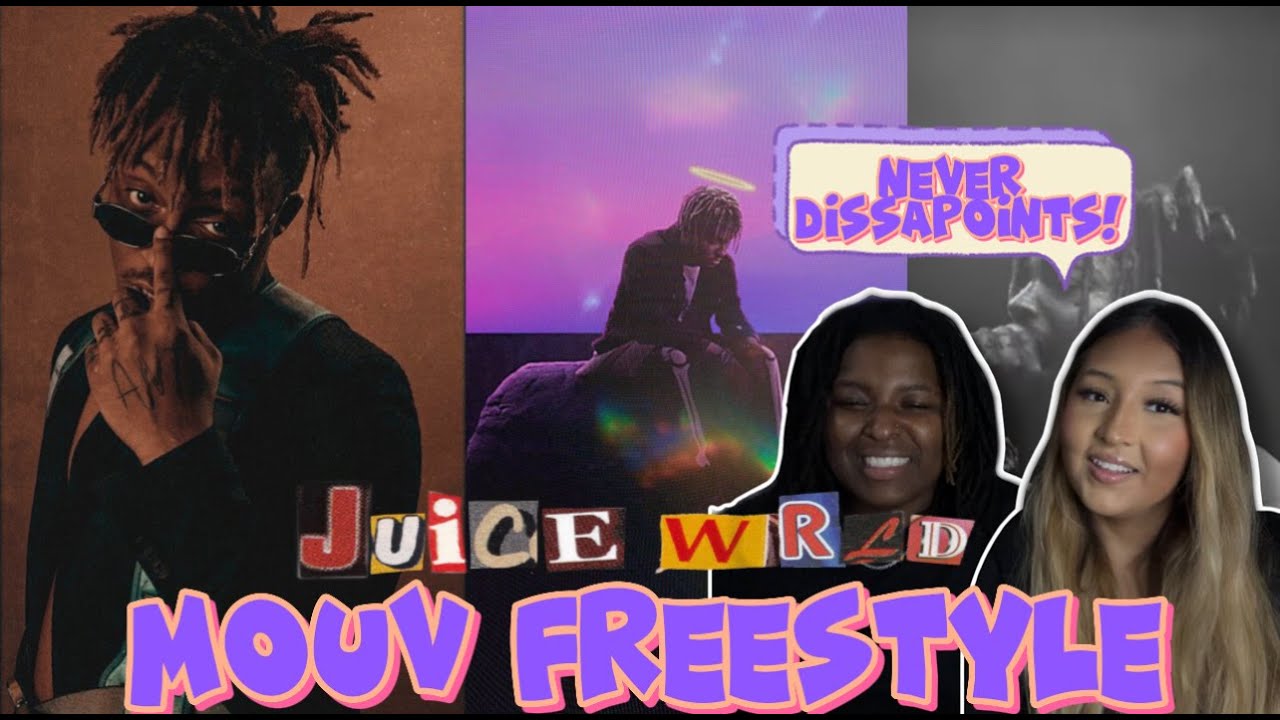 Juice Wrld : MOUV Freestyle | Freestyles on french rap beats | REACTION