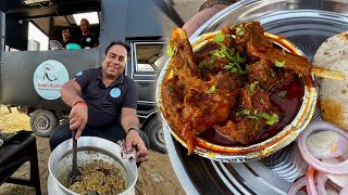 राजस्थान शेखावटी रीजन मे बनने वाला बकरें का मीट ULTIMATE NON-VEG STREET FOOD IN JAIPUR | FOOD VAN