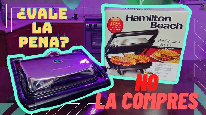 Hamilton Beach Panini Press and Sandwich Maker Review 