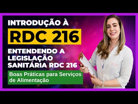 CURSO BÁSICO SOBRE A RDC 216