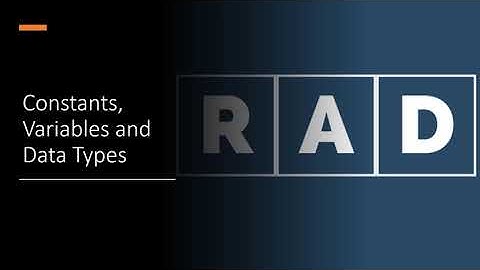 Java Crash Course Episode 1: Constants, Variables and Data Types