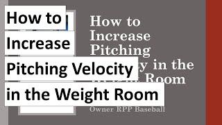 How to Increase Pitching Velocity in the Weight Room screenshot 2