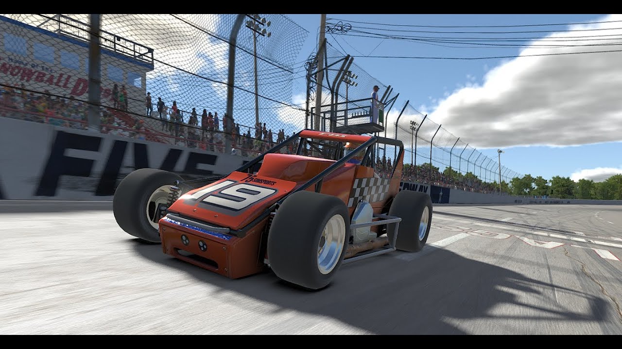 Iracing week 6 sprint car cup at 5 flags speedway youtube