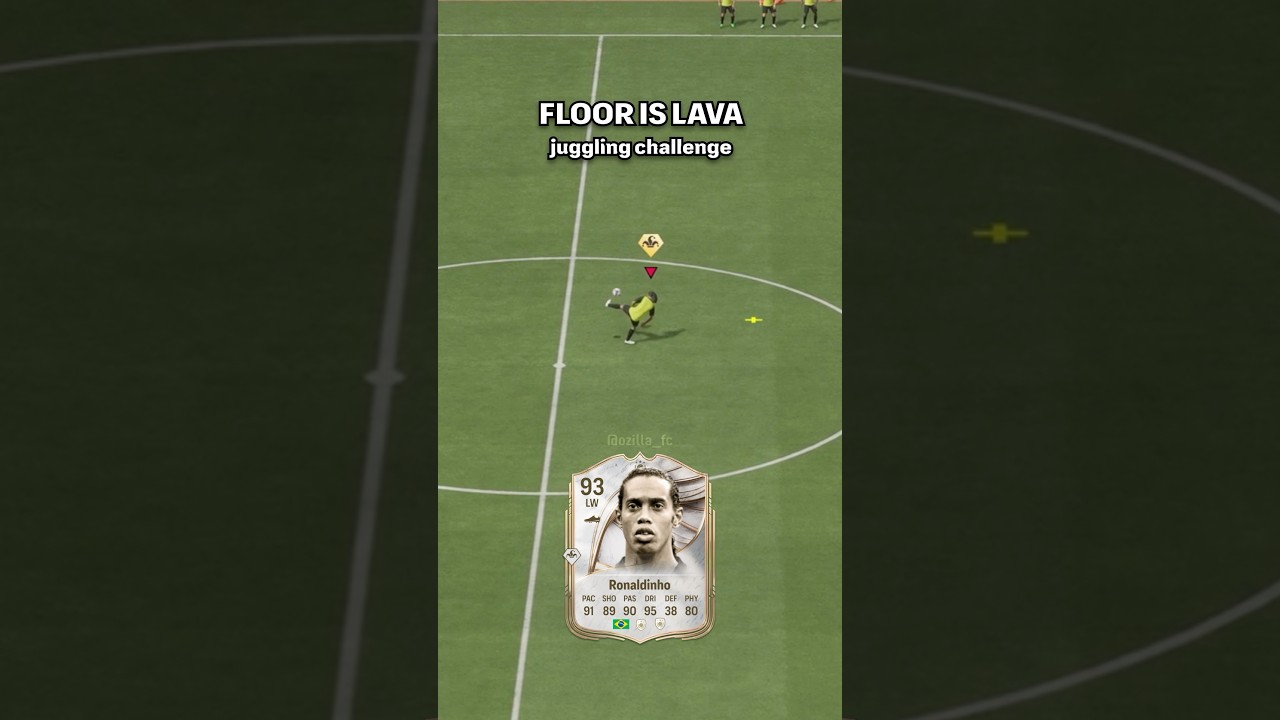 Ronaldinho scores without dropping the ball 🇧🇷😱 