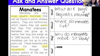 ELA Grade 2 RI.2.1 Ask and Answer Questions