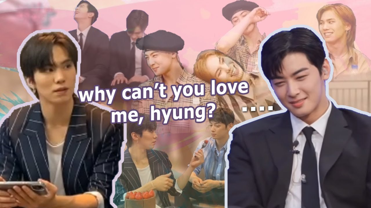 Cha Eun Woo isn't ready yet to accept Rocky's one-sided love? 💔 (ChaKy moments)