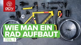 Wie man ein Rad von Grund auf selbst aufbaut: Teil 1 | Anleitung zum Fahrradbau Colnago V3RS