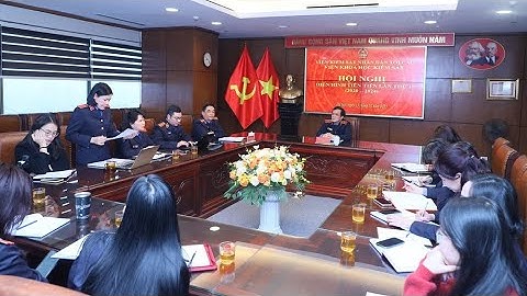 Viện Khoa học kiểm sát tổ chức Hội nghị điển hình tiên tiến lần thứ Nhất
