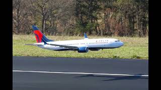 Freewing AL37 (Delta 737) Maiden flight with Reverse Thrust