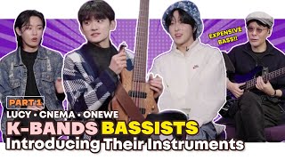 [ENG] K-BAND BASSISTS EP. 01-1 | Wonsang LUCY, CyA ONEWE, Jeongho CNEMA | Yoonsang's Music To You