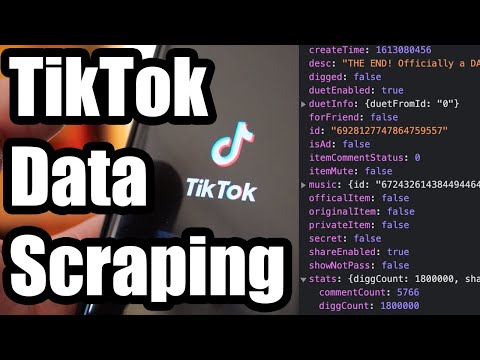 Scrape TikTok Videos & Stats Data With JUST a Browser