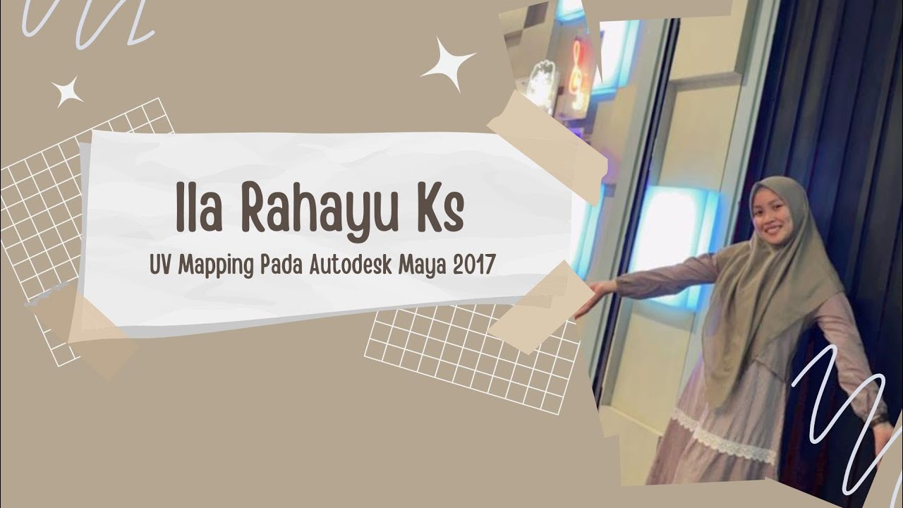 UV Mapping Pada Autodesk Maya 2017 - YouTube