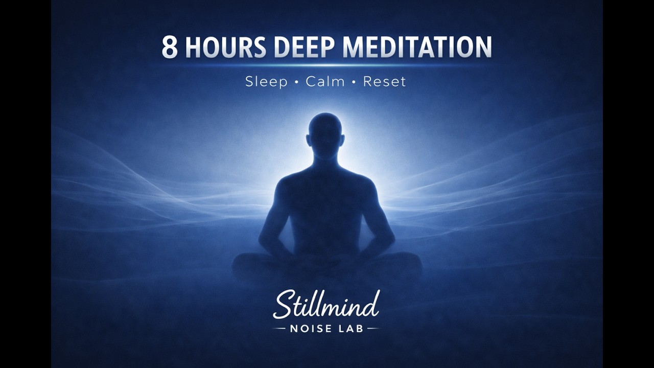 8 Hours Deep Meditation Music for Sleep & Inner Peace