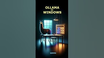Use Ollama for Windows to run gemma on Windows