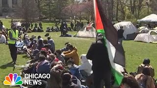 Protests RAGE ON at college campuses in Chicago and beyond