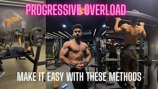 Simple Progressive overload Methods | Dynamic Double Progression and Claiming rep range