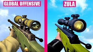 Counter-Strike Global Offensive Guns Reload Animations vs ZULA screenshot 1