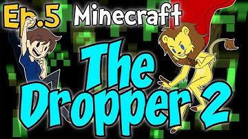 Minecraft - The Dropper 2 Ep.5 " CREEPER AIR ATTACK! "