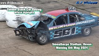 Smeatharpe 6 May 2024 | Saloon Stock Cars | Highlights