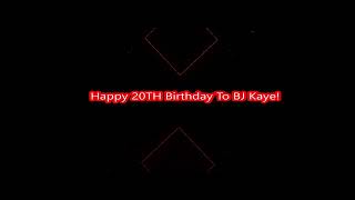Happy 20Th Birthday To Bj Kaye With Robchuckle And Friends 23Rd April D