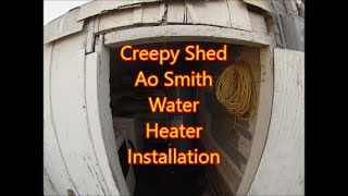 AO Smith Commercial Grade Water Heater Installation