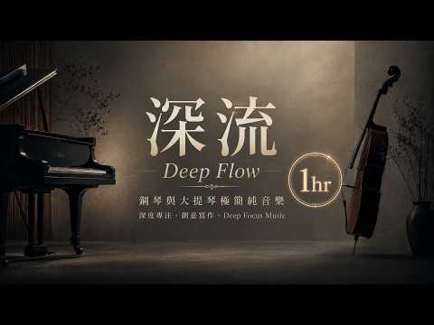 Deep Flow｜Deep Focus Music for Flow State｜Piano × Cello｜Writing, Reading & Deep Work｜60 BPM