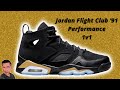 Jordan flight club 91 black gold performance 1v1