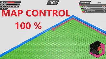 Hexanaut.io [Superhex.io] Map control. 100 %