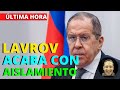 !!!ULTIMA HORA!!!👉LAVROV visita a EGIPTO🕸ACABA aislamiento