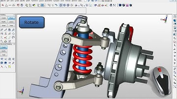 KeyCreator CAD Interface and Navigation Explained